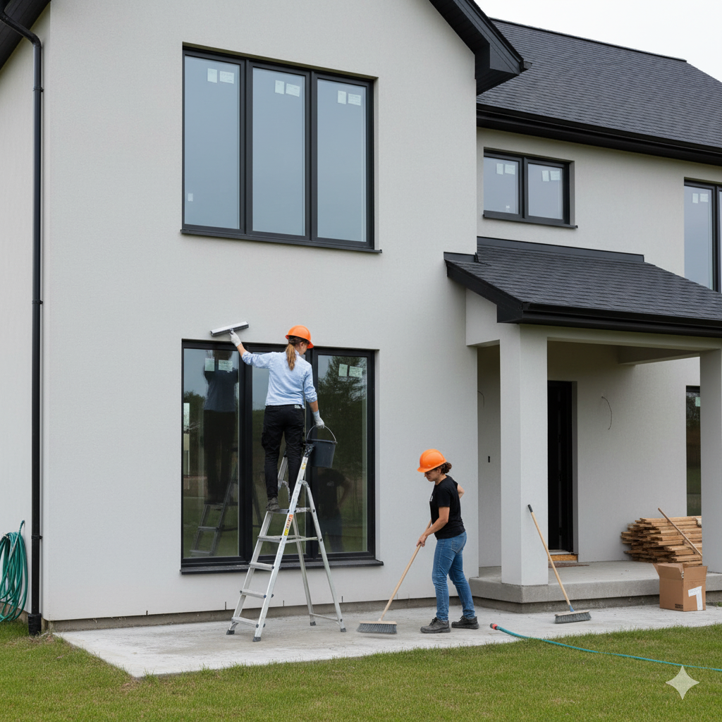 Post-Construction Window and Glass Cleaning
