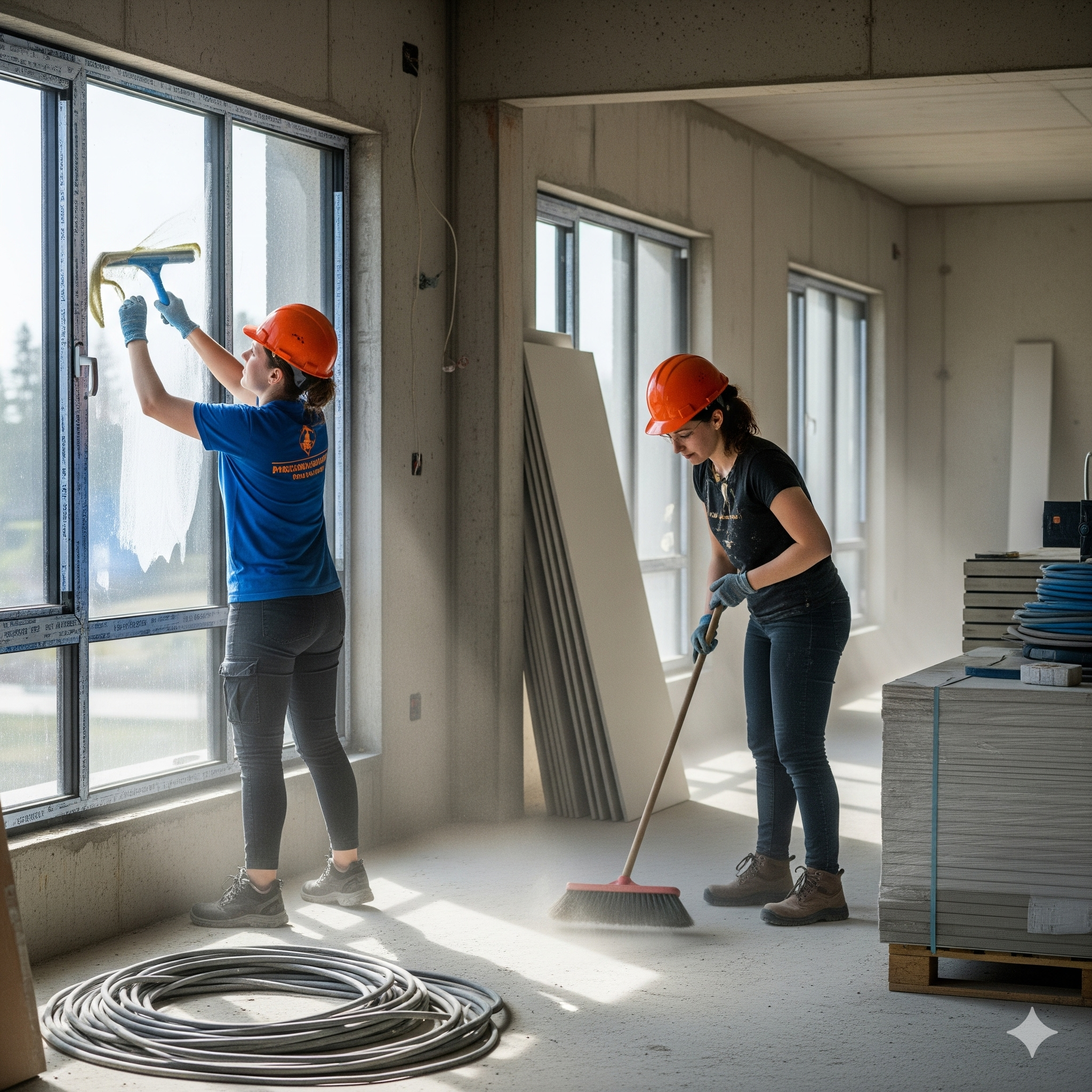 Hard Floor and Surface Post-Construction Cleaning
